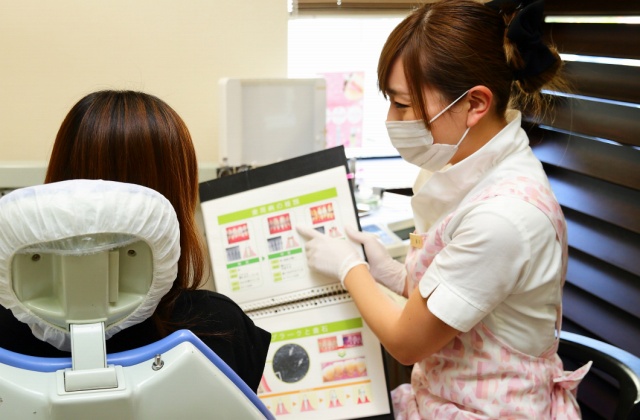 ベテラン院長は見るだけで診断できることもありますが、やはり、歯のお痛みやお口の中の不調子をいちばんよく知っているのは患者さまご自身です。